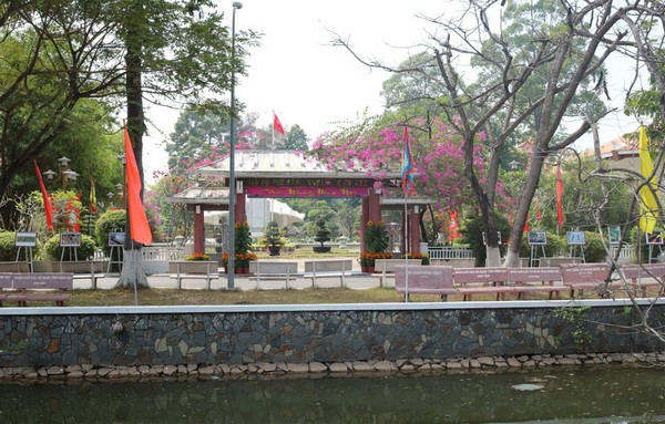 Khu di tích cụ Phó bảng Nguyễn Sinh Sắc nằm ngay trung tâm TP Cao Lãnh